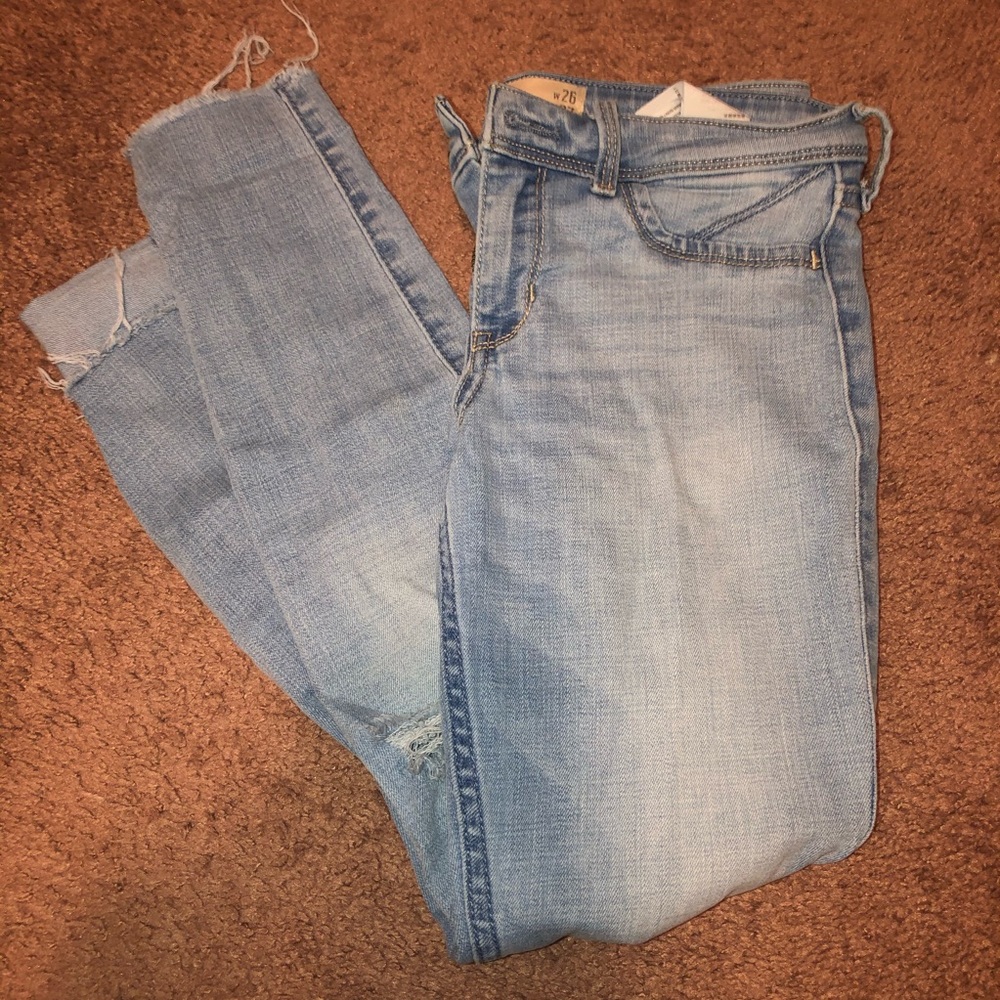 Hollister Light Blue Skinny Jeans